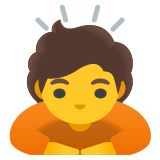 Persona che fa un inchino profondo - Noto Color Emoji