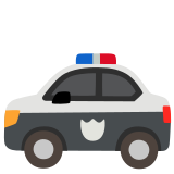 Macchina della polizia - Noto Color Emoji