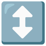 Freccia su-giù - Noto Color Emoji