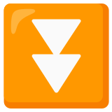 Doppia freccia in basso - Noto Color Emoji