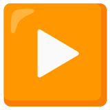 Pulsante di riproduzione - Noto Color Emoji