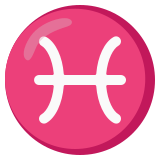 Segno zodiacale dei Pesci - Noto Color Emoji
