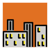 Città al tramonto - OpenMoji