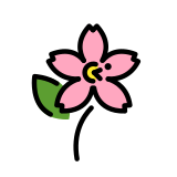 Fiore di ciliegio - OpenMoji