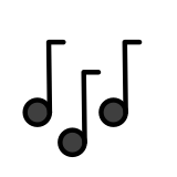 Note musicali - OpenMoji