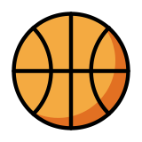 Palla da pallacanestro - OpenMoji