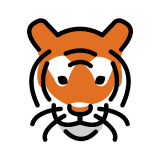 Muso di tigre - OpenMoji