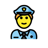 Agente di polizia - OpenMoji