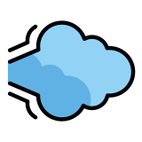 Nuvola di polvere - OpenMoji