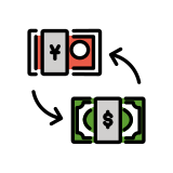 Cambio valuta - OpenMoji