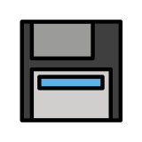 Floppy disc - OpenMoji