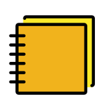 Quaderno ad anelli - OpenMoji