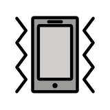 Modalità vibrazione - OpenMoji
