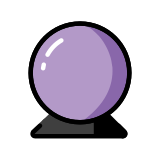 Sfera di cristallo - OpenMoji