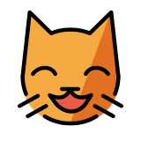Gatto che sogghigna - OpenMoji