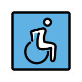 Simbolo della disabilità - OpenMoji