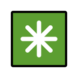 Asterisco - OpenMoji