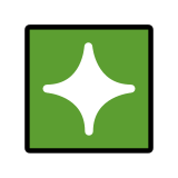 Scintilla stilizzata - OpenMoji