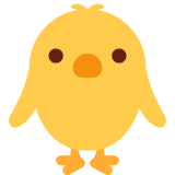 Pulcino visto di fronte - Twitter / X