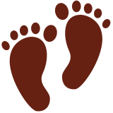 Impronta di piedi - Twitter / X