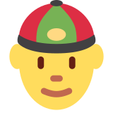 Uomo con zucchetto cinese - Twitter / X