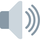 Altoparlante a volume alto - Twitter / X