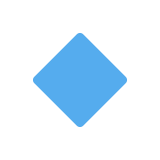 Rombo blu piccolo - Twitter / X