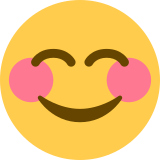Faccina con occhi sorridenti - Twitter / X