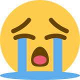 Faccina disperata - Twitter / X