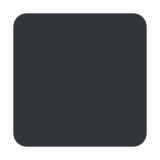 Quadrato nero medio - Twitter / X