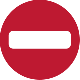 Segnale di divieto di accesso - Twitter / X