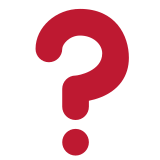 Punto interrogativo rosso - Twitter / X