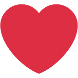 Cuore rosso - Twitter / X