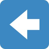 Freccia rivolta a sinistra - Twitter / X