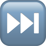 Pulsante traccia successiva emoji