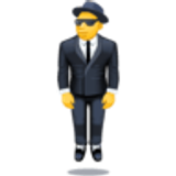 Uomo con completo che levita - Facebook