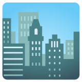 Paesaggio urbano - Noto Color Emoji