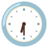 Ore sei e mezza - Noto Color Emoji