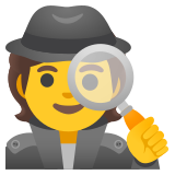Detective - Noto Color Emoji