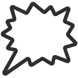 Nuvoletta rabbia - Noto Color Emoji