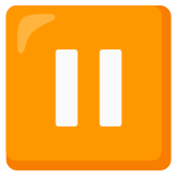 Pulsante pausa - Noto Color Emoji