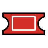 Biglietto d’ingresso - OpenMoji