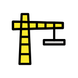Edificio in costruzione - OpenMoji