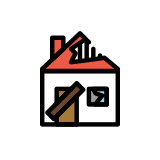 Casa in rovina - OpenMoji