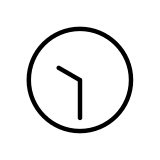 Ore dieci e mezza - OpenMoji