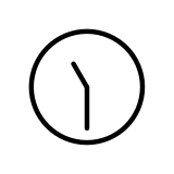 Ore undici e mezza - OpenMoji