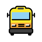 Bus in arrivo - OpenMoji