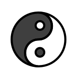 Yin e Yang - OpenMoji