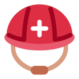 Elmetto con croce bianca - Twitter / X