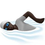 persona che nuota: carnagione scura